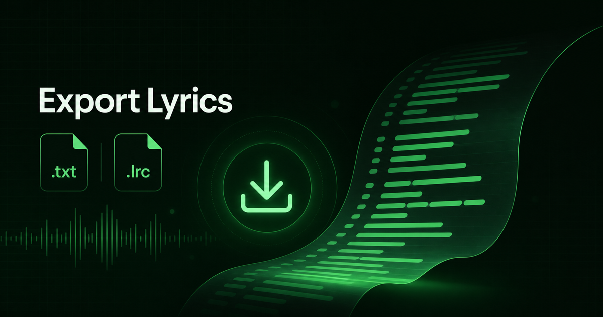 How to export Spotify lyrics to txt and lrc (2026)